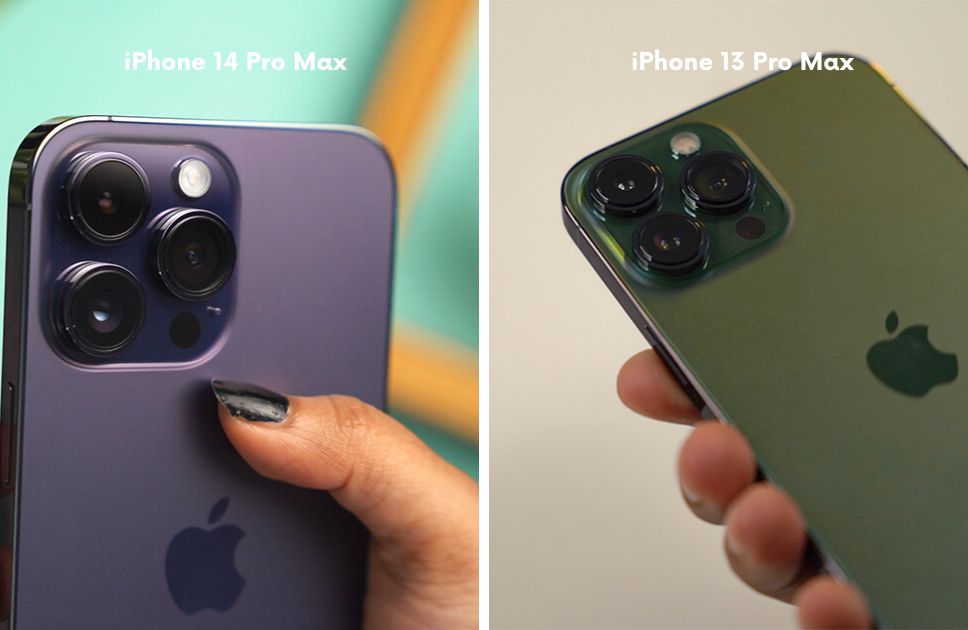iPhone 14 pro max vs iPhone 13 pro max camera comparison