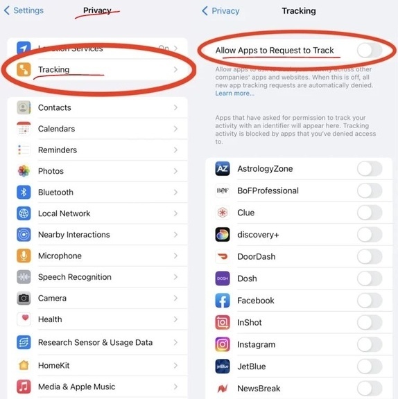 How to Turn Off App Tracking on iPhone (2)