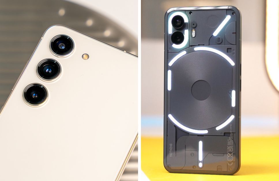 Nothing Phone 2 vs Galaxy S23 Camera