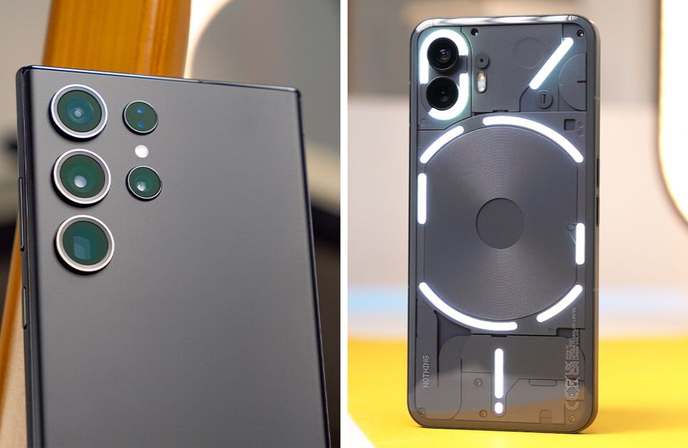 Nothing Phone 2 vs Galaxy S23 Ultra Camera