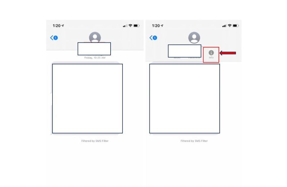How to block a number on an iphone From the Messages App