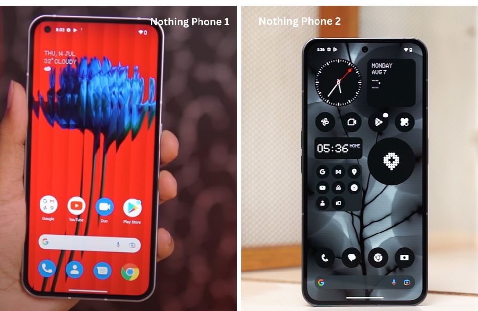 Nothing Phone (2) vs Nothing Phone (1): Has Nothing changed?
