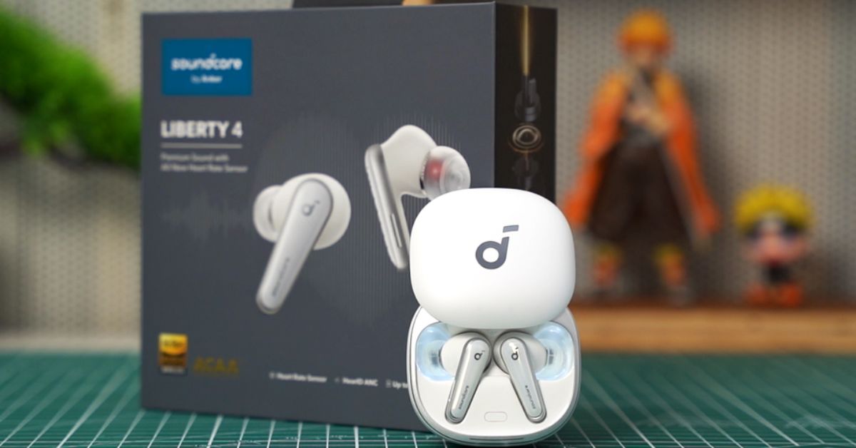 Introducing soundcore Liberty 4 NC True-Wireless Noise Cancelling Earbuds 
