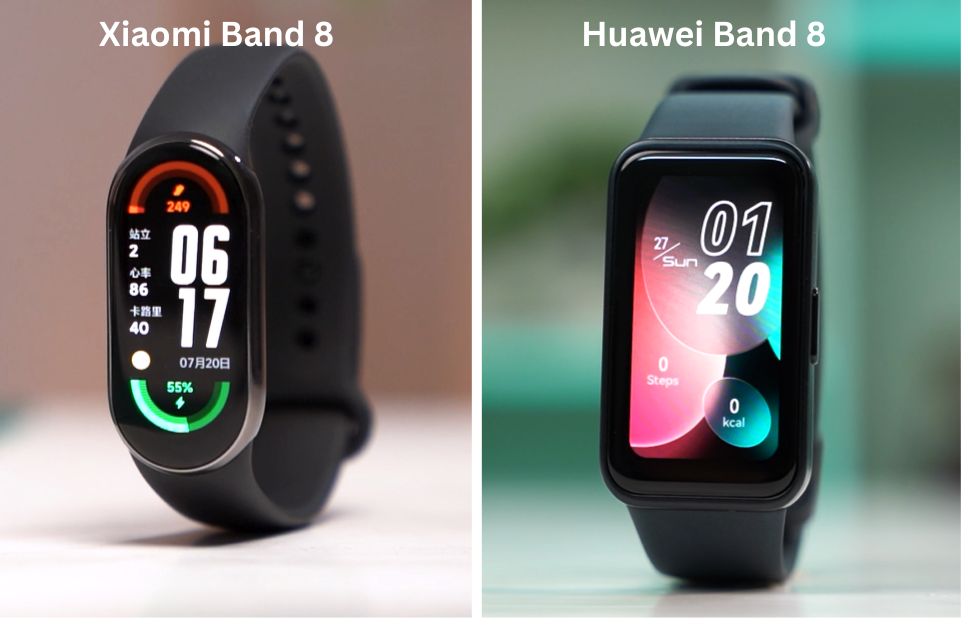 Honor Band 5 vs Huawei Band 8: What is the difference?