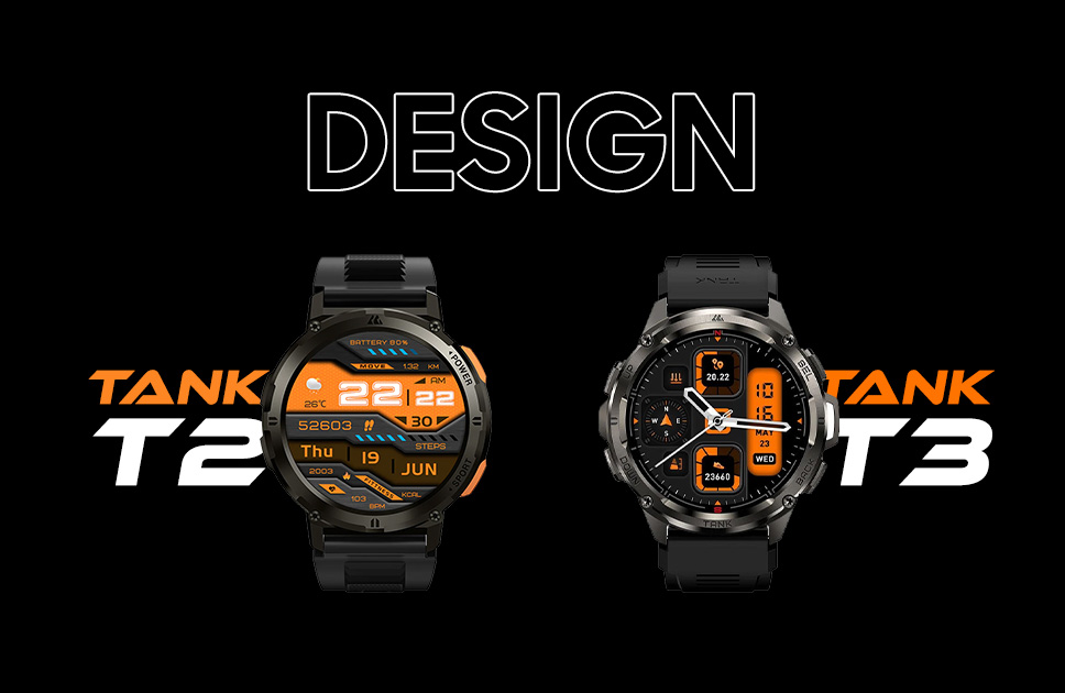 TANK T2 VS TANK T3-Design